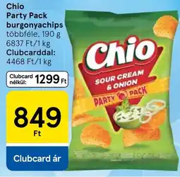 Tesco Chio party pack ajánlat