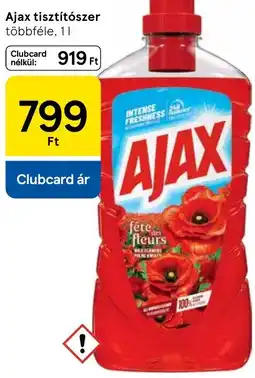 Tesco ajax tisztítószer ajánlat