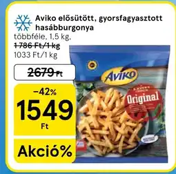 Tesco Aviko hasábburgonya ajánlat