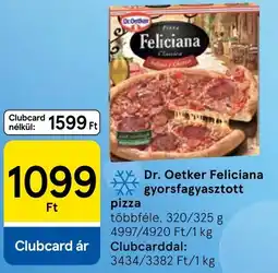 Tesco Dr Oetker Feliciana pizza ajánlat