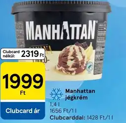 Tesco Manhattan jégkrém ajánlat