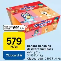 Tesco Danone Danonino ajánlat