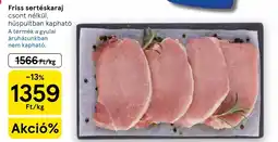 Tesco Friss sertéskaraj ajánlat