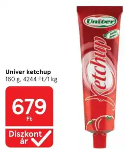 Tesco Univer ketchup ajánlat