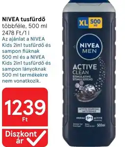 Tesco nivea tusfürdő ajánlat