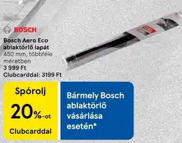 Tesco Bosch Aero Eco ablaktörlő lapát ajánlat