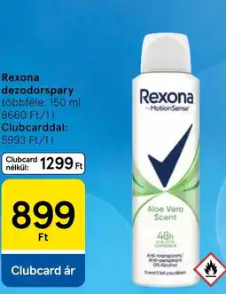 Tesco Rexona dezodorspray ajánlat