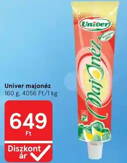 Tesco Univer majonéz ajánlat