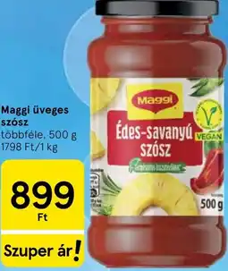 Tesco Maggi üveges szósz ajánlat