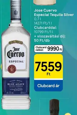 Tesco Jose Cuervo Especial ajánlat