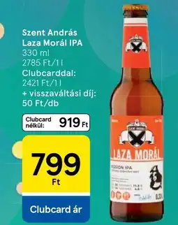Tesco Szent András Laza Morál IPA ajánlat