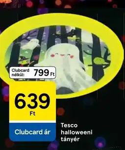 Tesco Tesco halloweeni tányér ajánlat