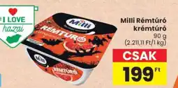 Spar MILLI﻿﻿ Rémtúró / krémtúró ajánlat
