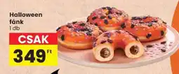 Spar Halloween fánk ajánlat