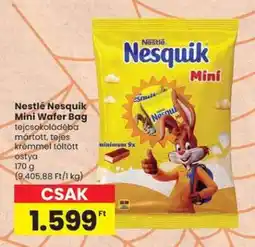 Spar Nestlé Nesquik Mini Wafer Bag ajánlat