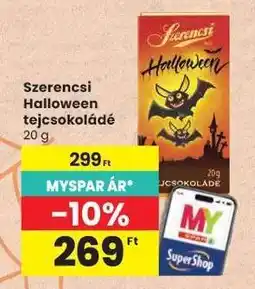 Spar SZERENCSI HALLOWEEN TEJCSOKOLÁDÉ ajánlat