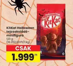 Spar KitKat Halloween tejcsokoládé-minifigura ajánlat
