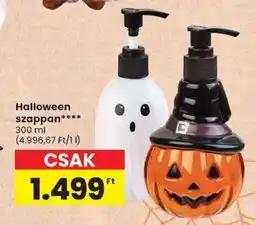 Spar Halloween szappan ajánlat