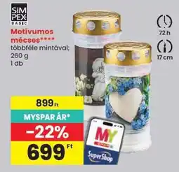 Spar Motívumos mécses ajánlat