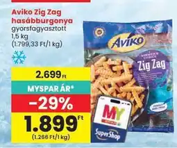 Spar AVIKO Zig-Zag Hasábburgonya ajánlat