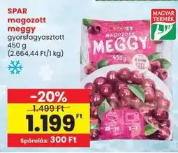 Spar SPAR magozott meggy ajánlat