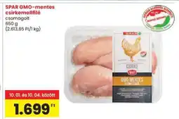 Spar SPAR GMO-mentes csirkemellfilé ajánlat