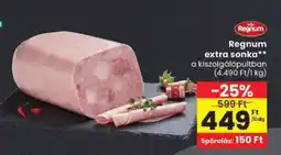 Spar Regnum Extra sonka ajánlat
