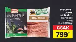 Spar S-BUDGET darált sertéshús ajánlat