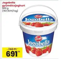 Spar Jogobella gyümölcsjoghurt ajánlat