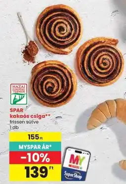 Spar SPAR kakaós csiga ajánlat