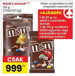 Spar M&M's drazsé ajánlat