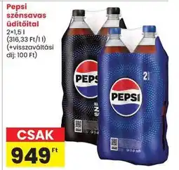 Spar Pepsi szénsavas üdítőital ajánlat
