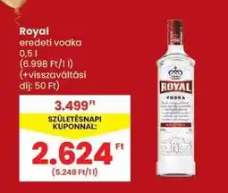 Spar Royal ajánlat