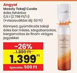 Spar Angyal Mosoly Tokaji Cuvée ajánlat