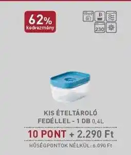 Spar KIS ÉTELTÁROLÓ FEDÉLLEL ajánlat
