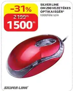 Auchan SILVER LINE OM 290 VEZETÉKES OPTIKAI EGÉR ajánlat