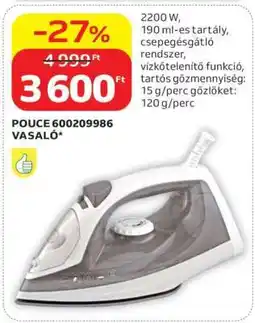 Auchan POUCE 600209986 VASALÓ ajánlat