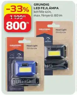 Auchan GRUNDIG LED FEJLÁMPA ajánlat