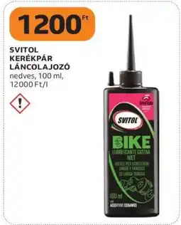 Auchan SVITOL KERÉKPÁR LÁNCOLAJOZÓ ajánlat
