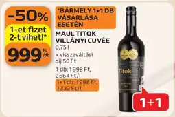 Auchan MAUL TITOK VILLÁNYI CUVÉE ajánlat