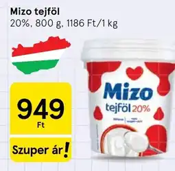 Tesco Mizo tejföl ajánlat