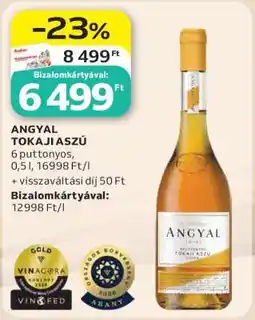 Auchan ANGYAL TOKAJI ASZÚ ajánlat