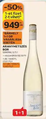Auchan ARANYMETSZÉS BOR ajánlat