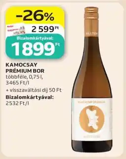 Auchan KAMOCSAY PRÉMIUM BOR ajánlat