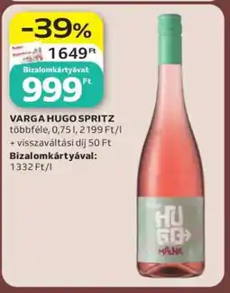 Auchan VARGA HUGO SPRITZ ajánlat