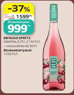 Auchan BB Hugo Spritz ajánlat