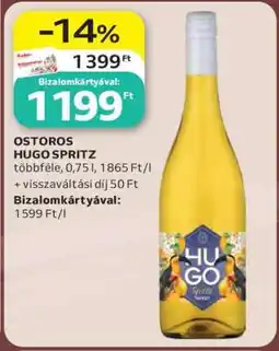 Auchan Ostoros Hugo Spritz ajánlat