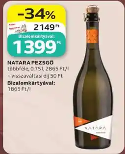 Auchan Natara Pezsgő ajánlat