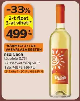 Auchan REGIA BOR ajánlat