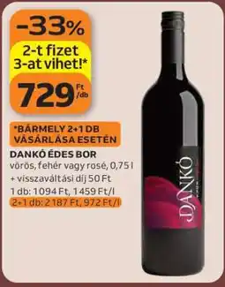 Auchan DANKÓ ÉDES BOR ajánlat